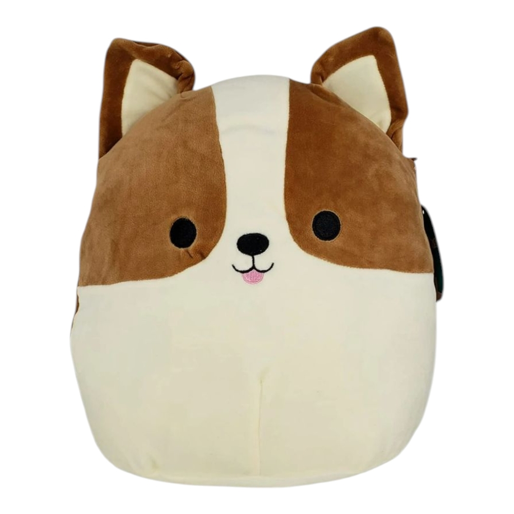 🦄16"Brown and White Dog Plush Toy Large